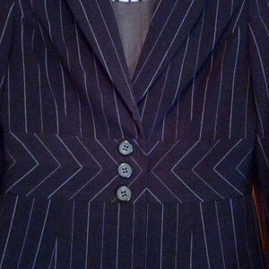 Pin Stripe Suit Jacket